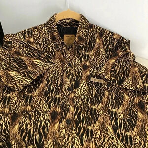 Feather Flage Men’s Ducks In A Row Short Sleeve Camo Hunting Shirt